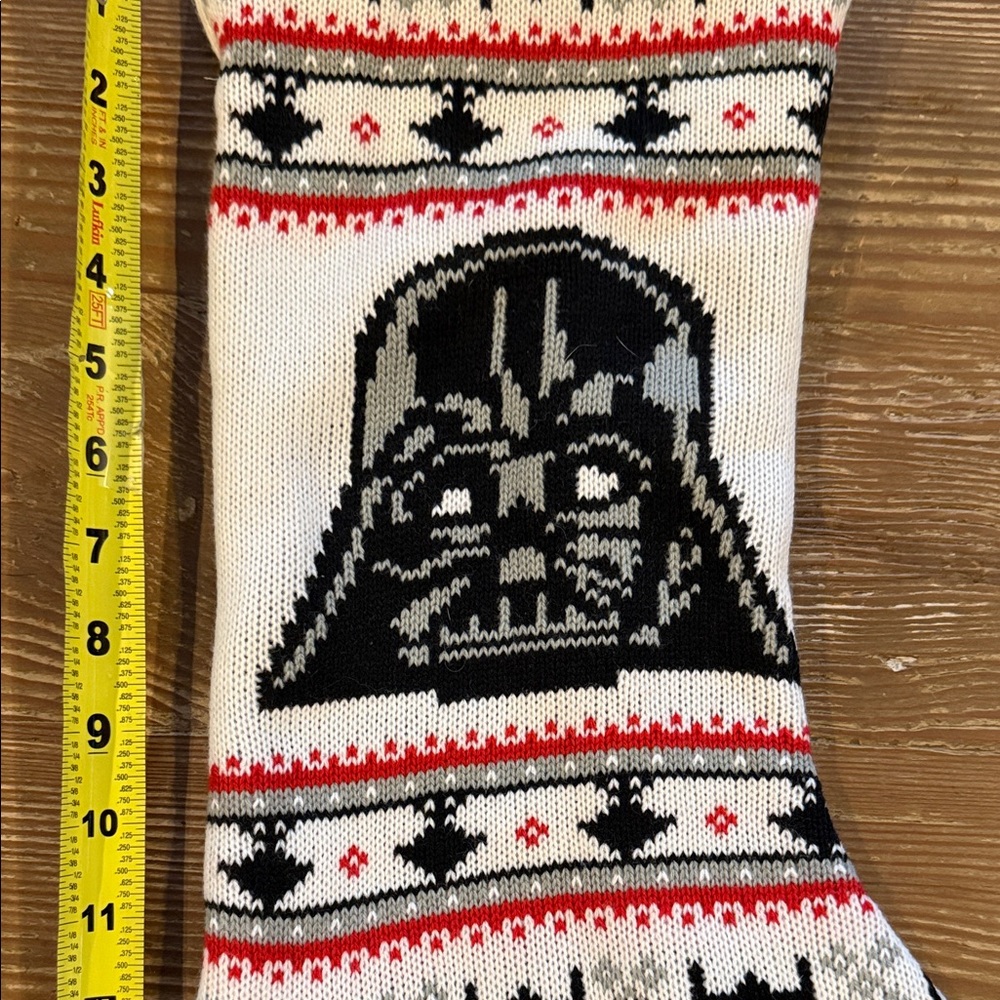 Star Wars Festive Black and White Stocking